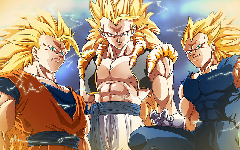 Goku y Vegeta - Gogeta Super Saiyajin 3 📷 ZALA77s