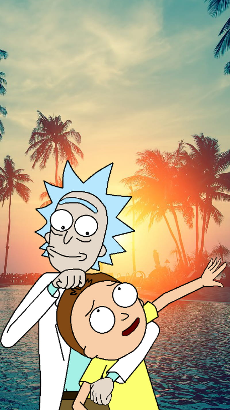 Smoky Design cartoon rick and morty rick sanchez wallpaper Price