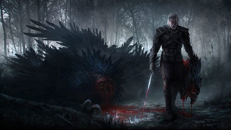 The Witcher, The Witcher 3 Logo, HD wallpaper