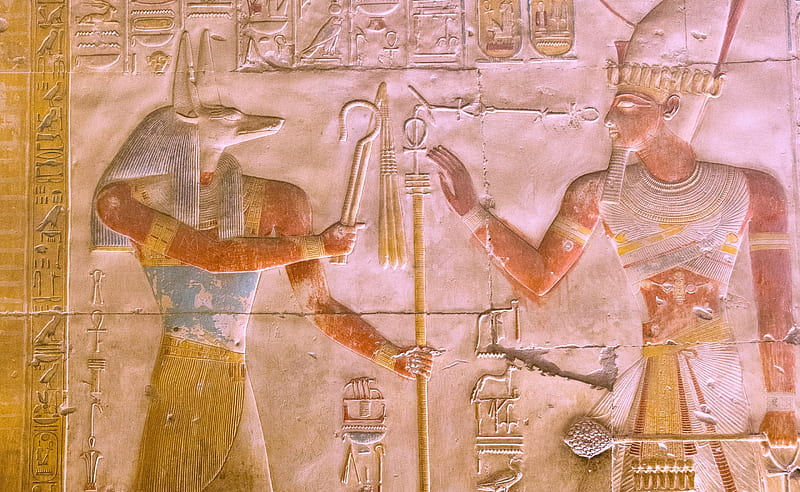 Egyptian Mythology, mythology, ancient, hieroglyphics, egypt, HD wallpaper