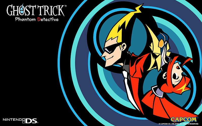 Video Game, Ghost Trick: Phantom Detective, Lynne (Ghost Trick), Sissel (Ghost Trick), HD wallpaper