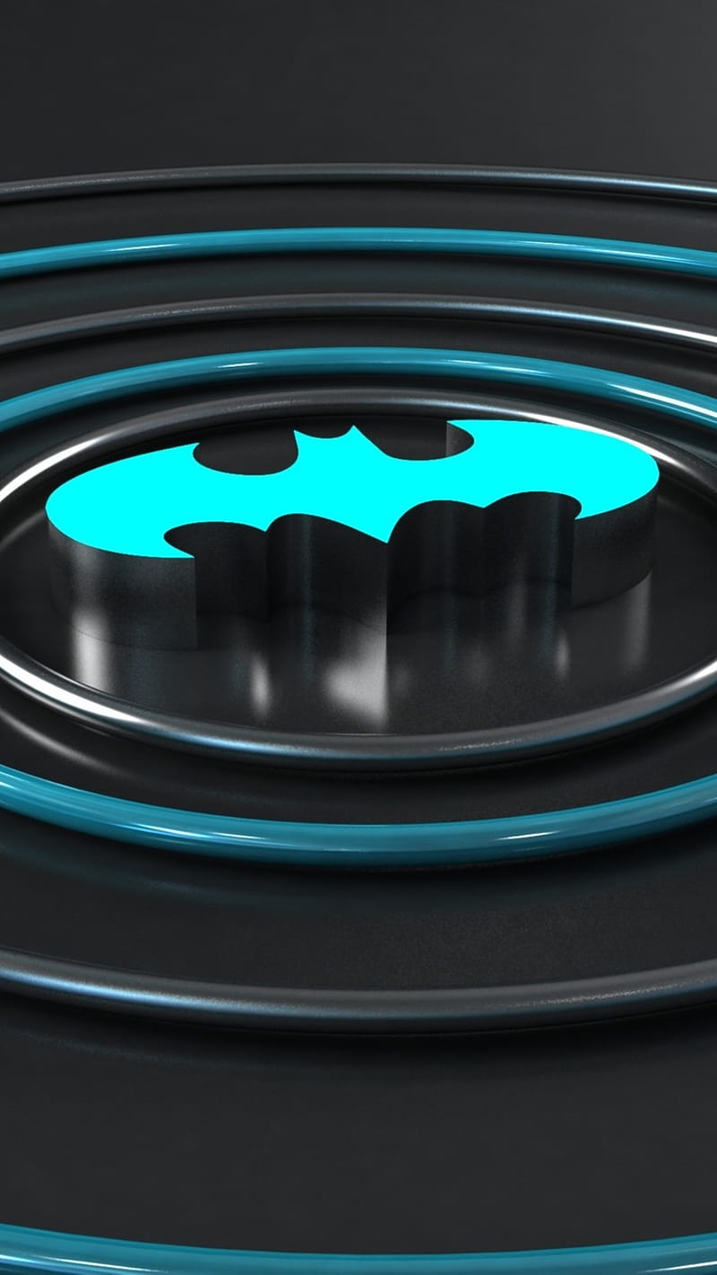 batman-logo-3d, 3d, batman, logo, HD phone wallpaper