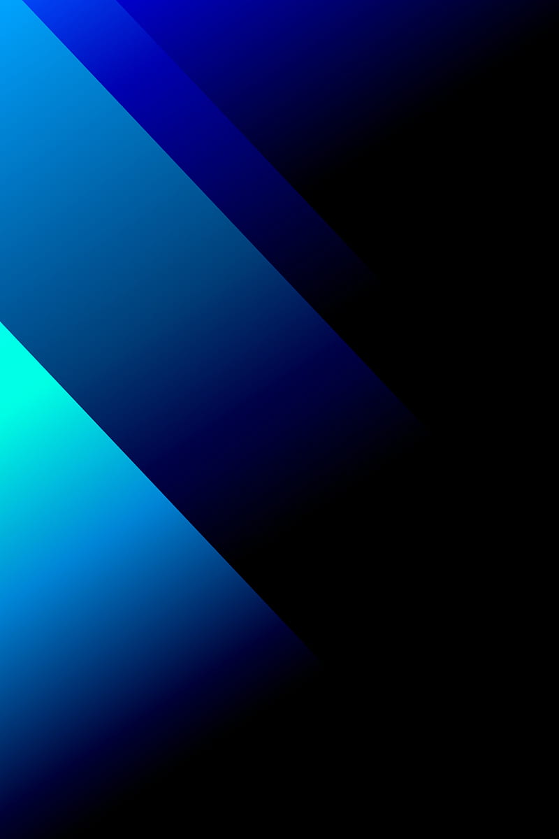 stripes, edges, gradient, abstraction, blue, HD phone wallpaper