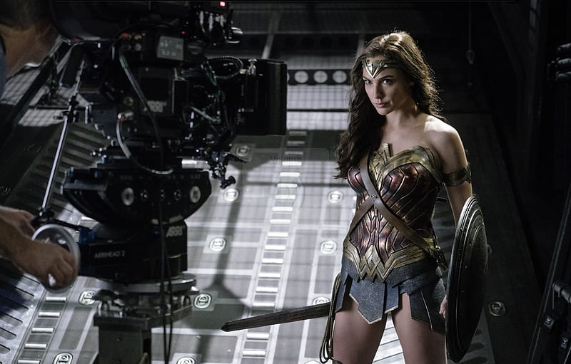 Wonder Woman Justice League , justice-league, wonder-woman, 2017-movies, movies, superheroes, HD wallpaper