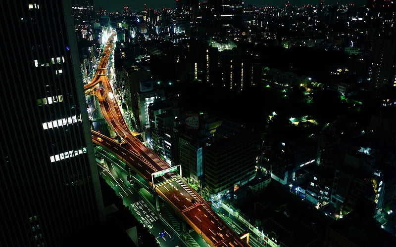 Tokyo City Nights- graphy selected, HD wallpaper