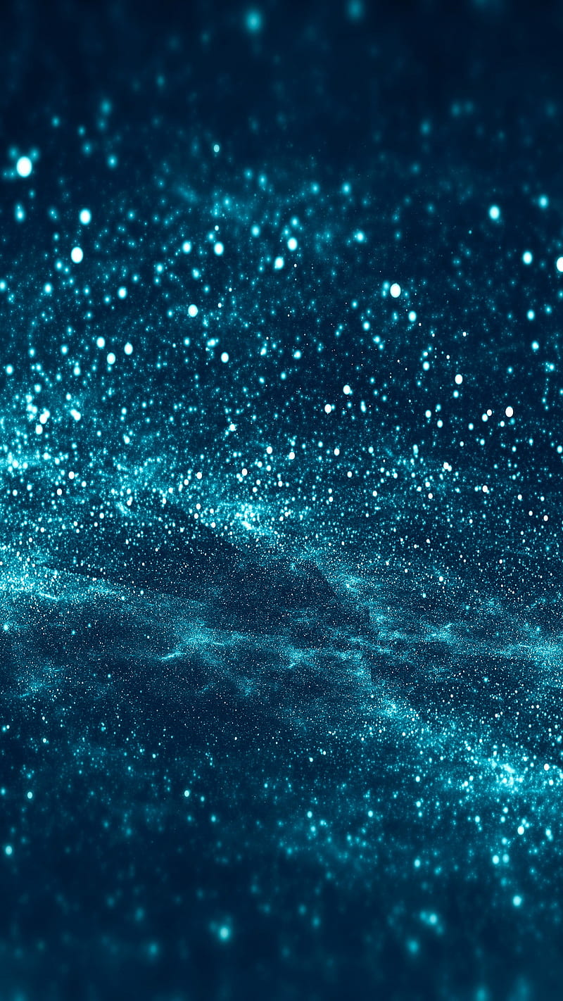 blue sparkles background