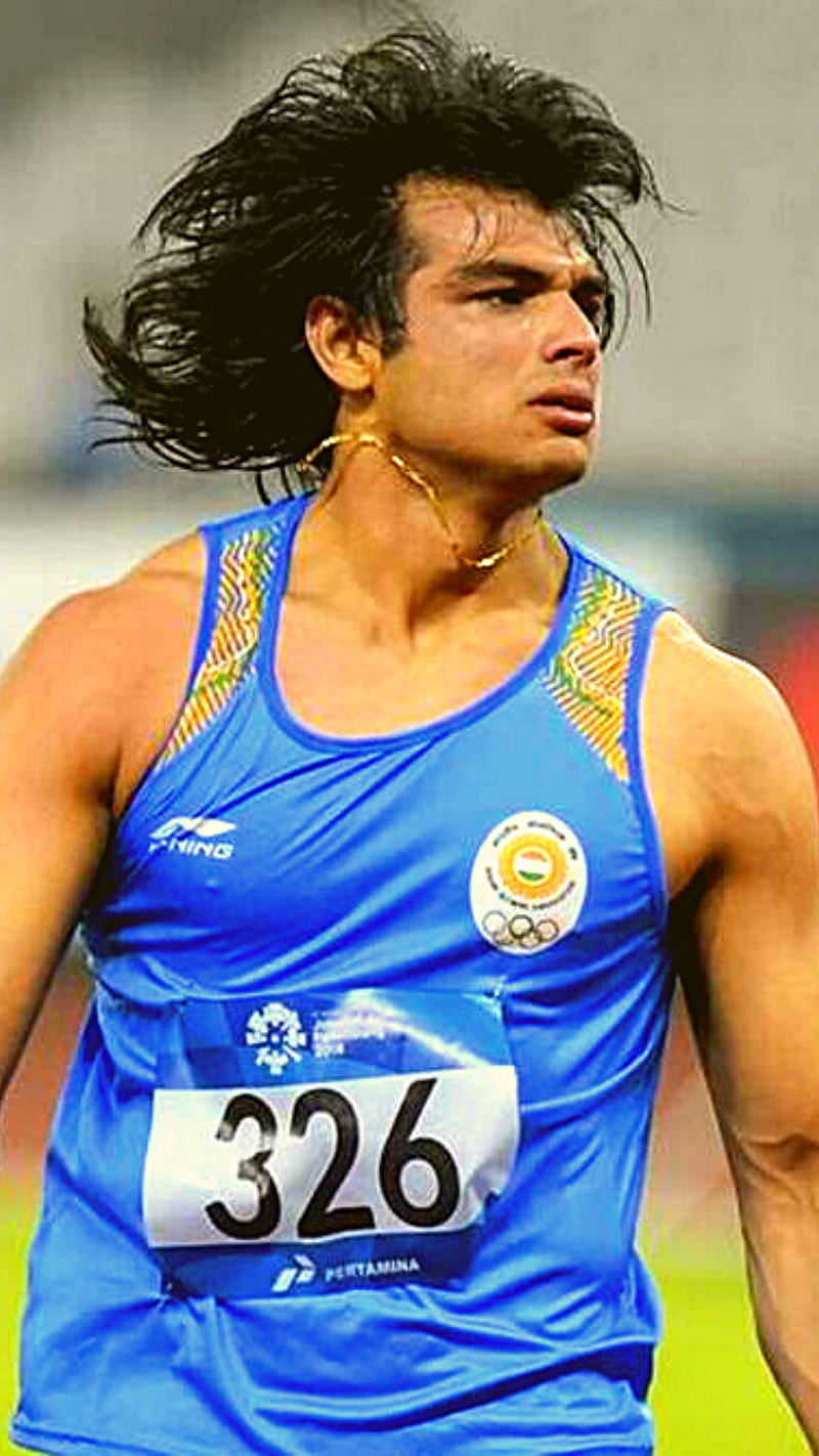 neeraj chopra, athlete, gold medalist, olympics 2021, indian, niraj, HD phone wallpaper