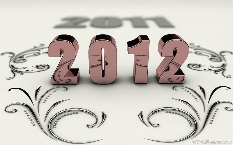 Happy New Year-2012 Year theme 10, HD wallpaper