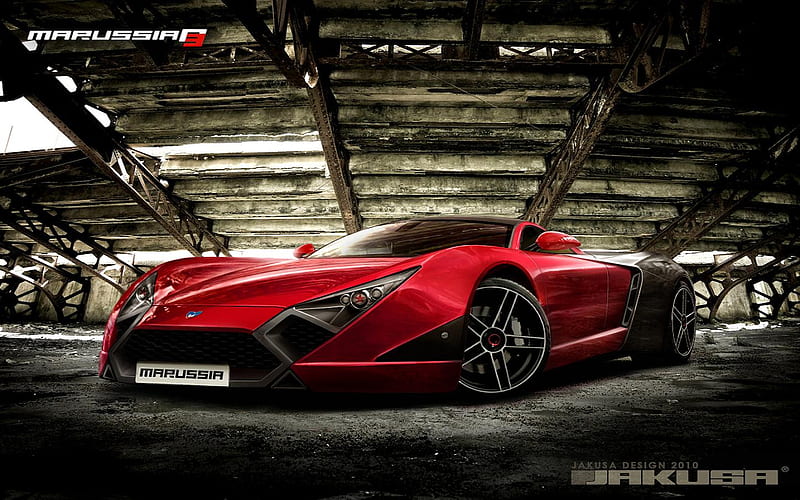 Marussia, sport, cool, concept, fast, HD wallpaper