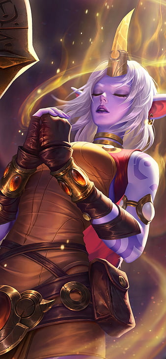 Dragonmancer LoL Skins Wild Rift Wallpaper iPhone Phone 4K #1621e