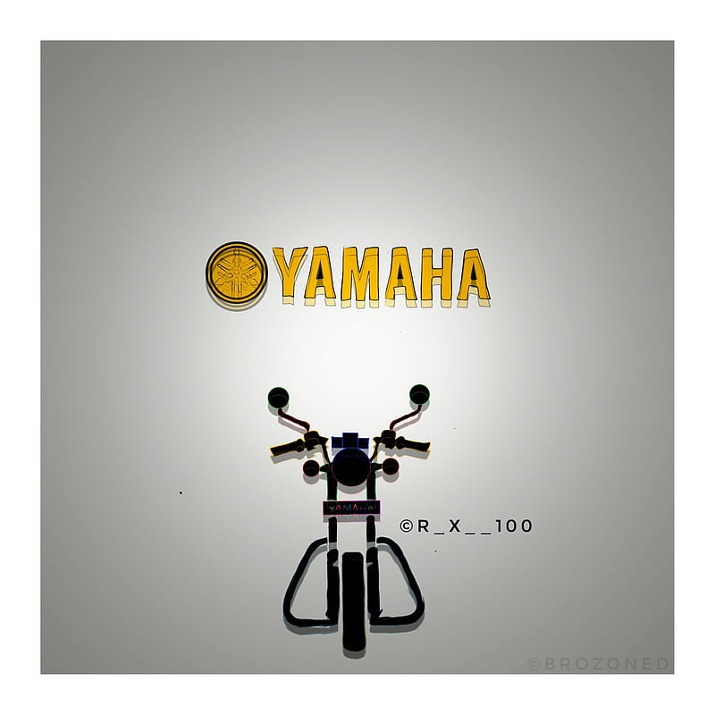 yamaha rx100 illustration on Behance | Yamaha rx100, Bike drawing, Yamaha