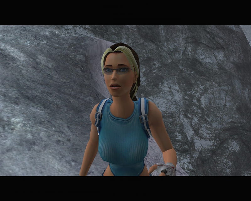 Tomb Raider Anniversary Blonde, games, mods, lara croft, blonde, tomb raider anniversary, HD wallpaper