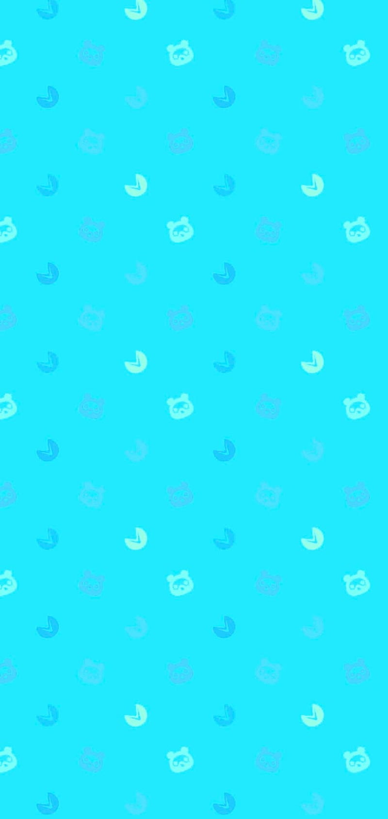 Here Is The Cyan As Requested. Once Again Enjoy. : R AnimalCrossing, Cute Cyan, HD phone wallpaper