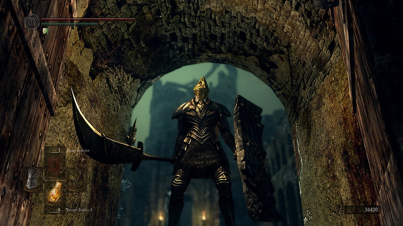 Knight Warrior in Dark Souls, HD wallpaper