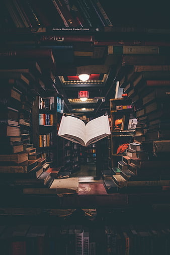 Library Books Wallpaper