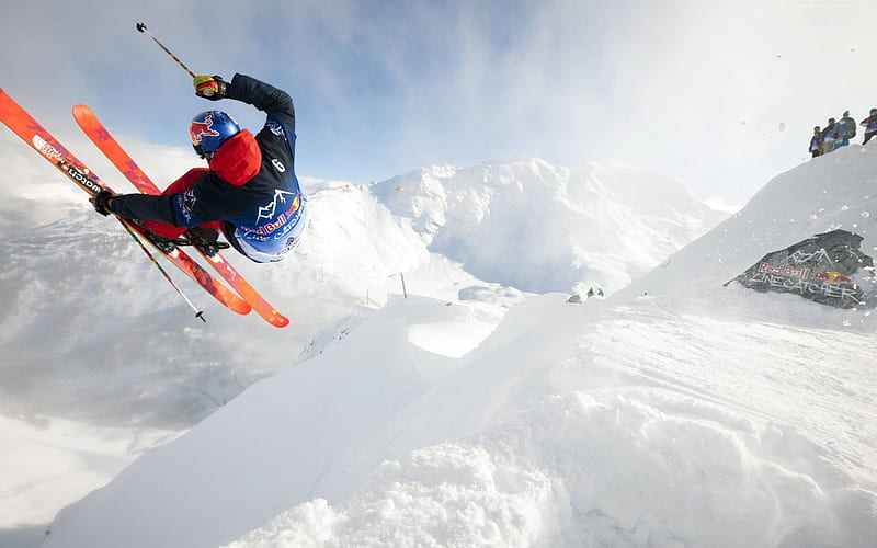 sport, france, snow, arches, markus eder, ski, HD wallpaper