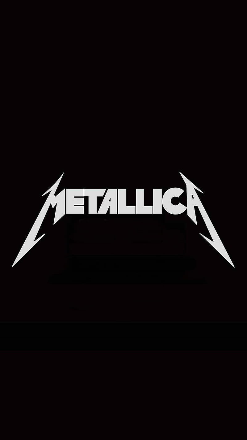 Metallica, band, black, metal, rock, HD phone wallpaper