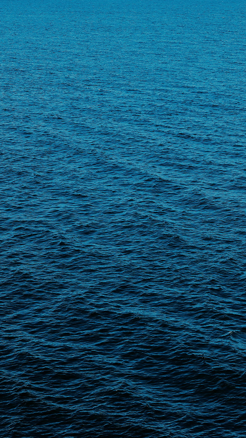 The Ocean, blue, clean ocean sea, simple, water, waves, HD phone wallpaper