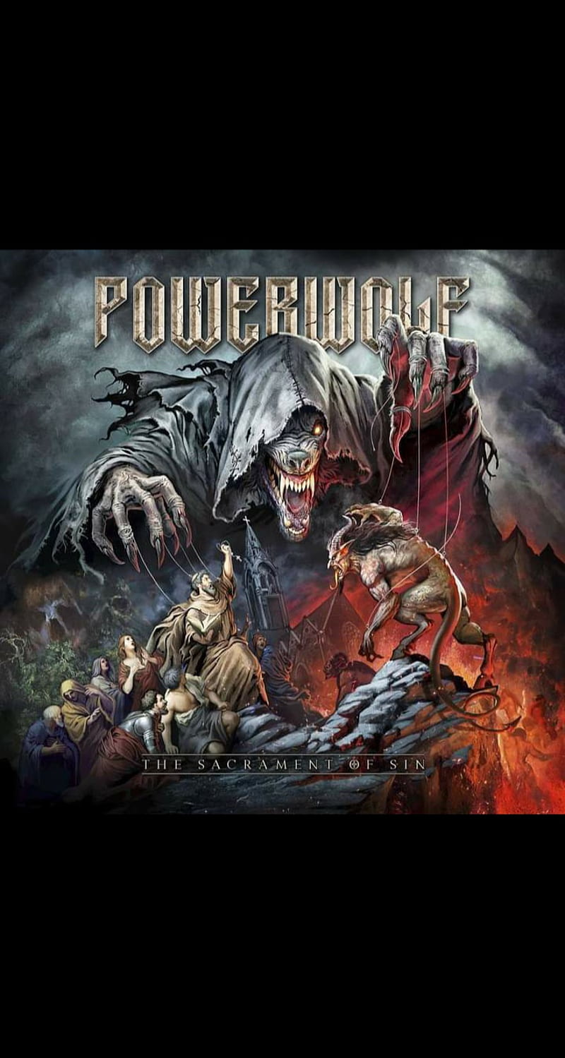 Powerwolf Demons, power metal, wolf, wolves, HD phone wallpaper