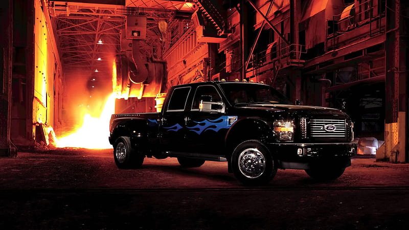 ford f450 harley davidson takuache truck cars, HD wallpaper