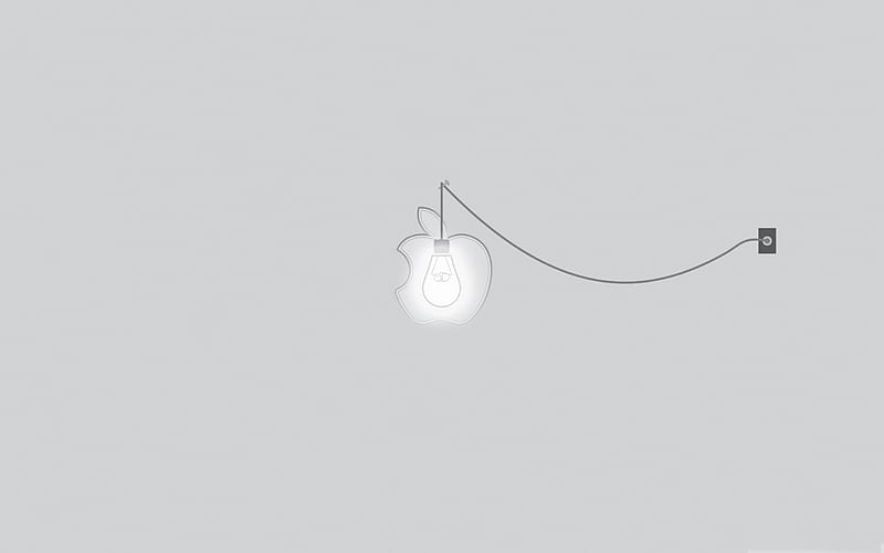 light-Apple MAC theme, HD wallpaper