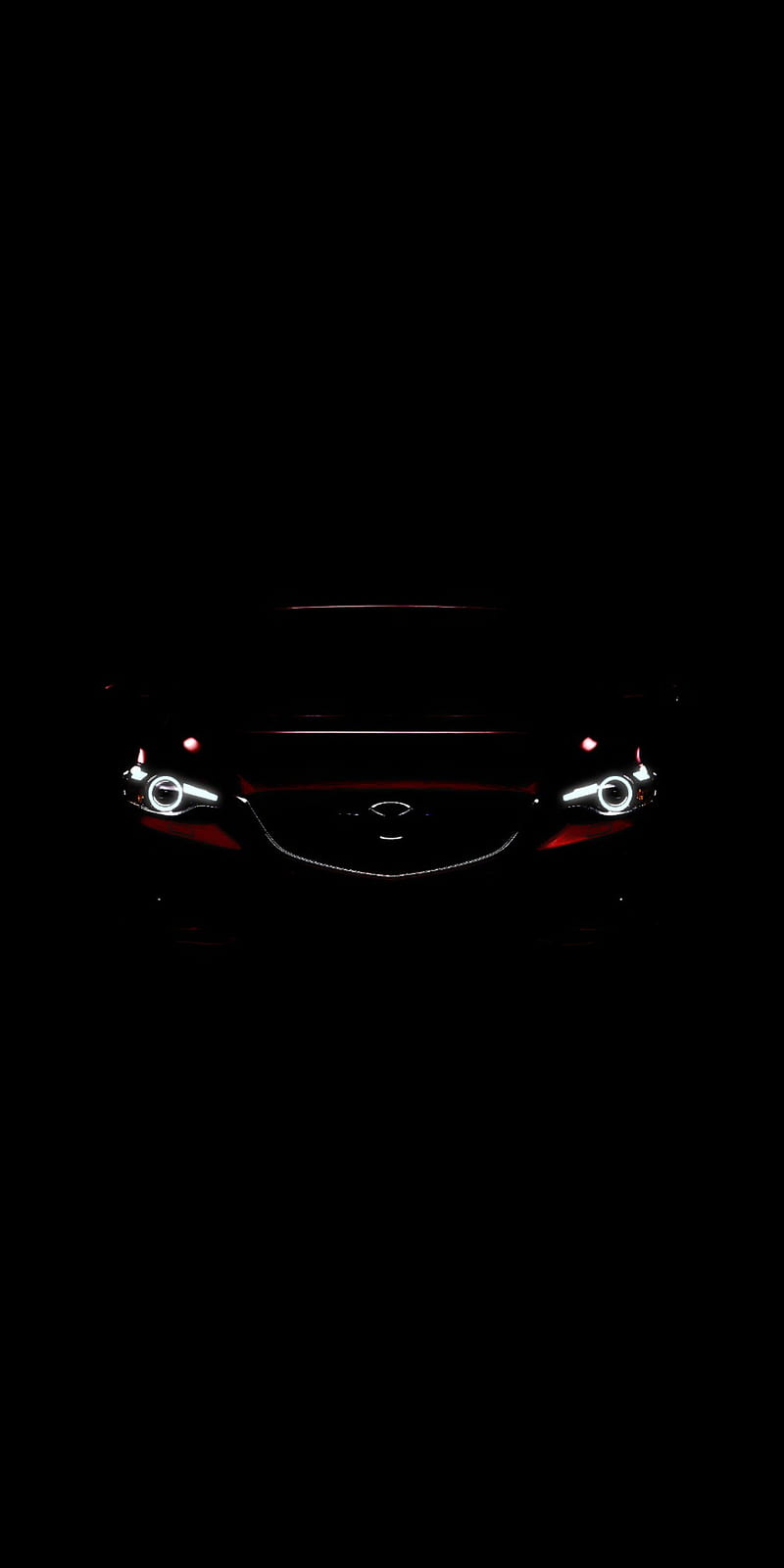 Mazda 6 Front Dark Amoled Auto Car Headlight Light Red Turbo Hd Mobile Wallpaper Peakpx