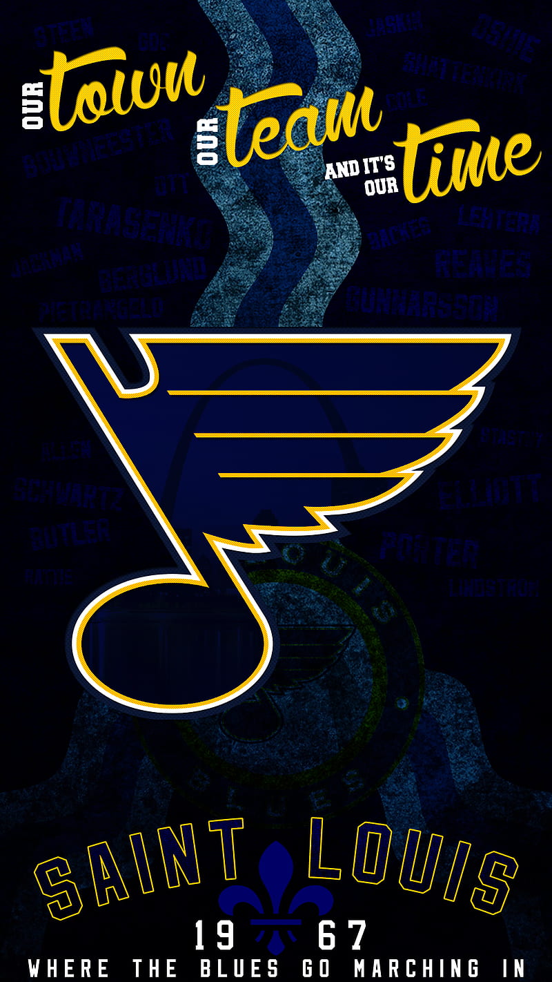 St Louis Blues, blues, hockey, st louis, HD phone wallpaper