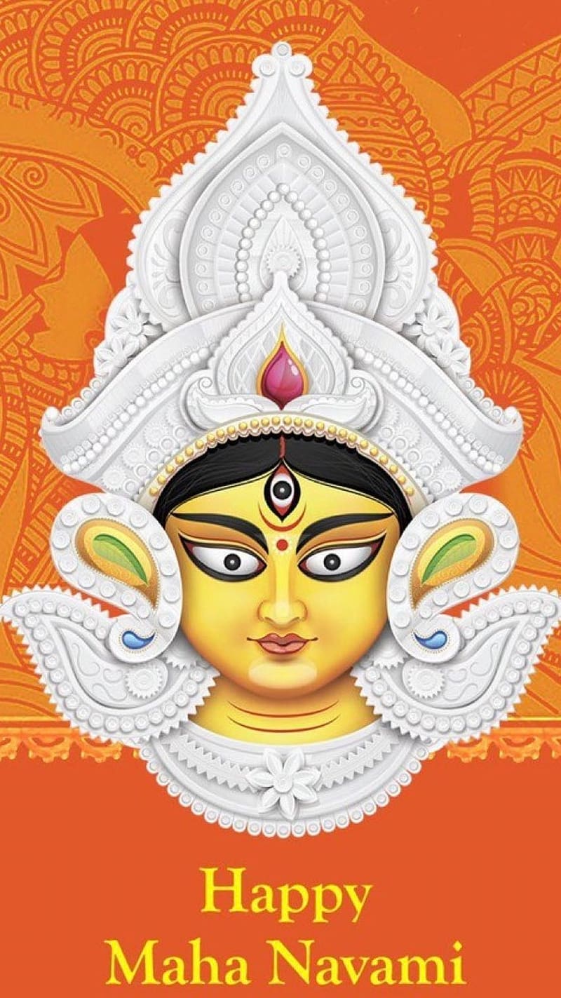 Durga Thakur, Animation, goddess, devi maa, HD phone wallpaper