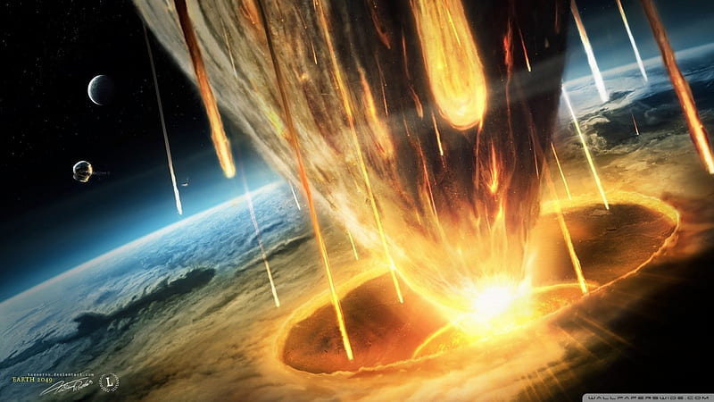 earth 2049 the end, explosion, end, 2049, earth, HD wallpaper