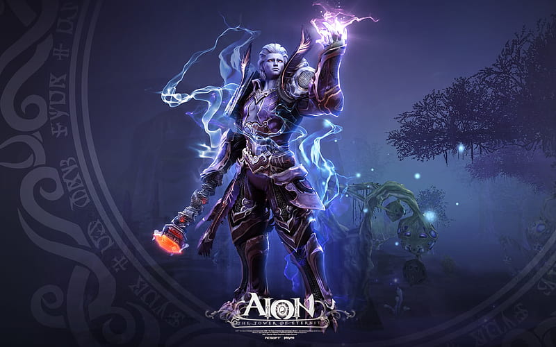 Aion Warrior, action, angel, video game, aion, cprg, adventure, fantasy, 3d, warrior, gaming, mmo, HD wallpaper