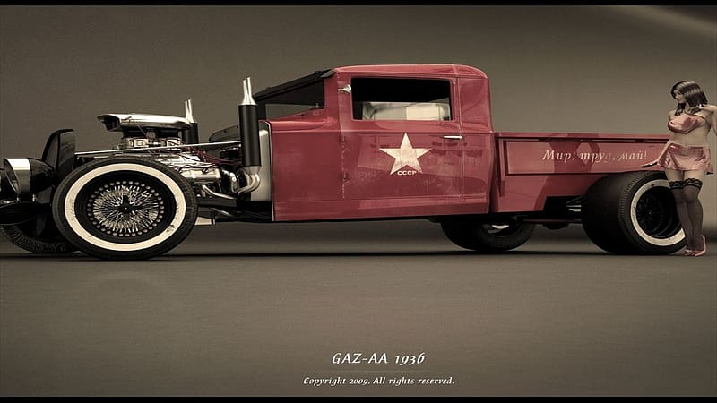 Vehicles, Gaz Aa, HD wallpaper