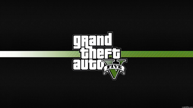 GTA V, games, gta, v, 2012, rockstars, 5, logo, new, official, grand theft auto, HD wallpaper