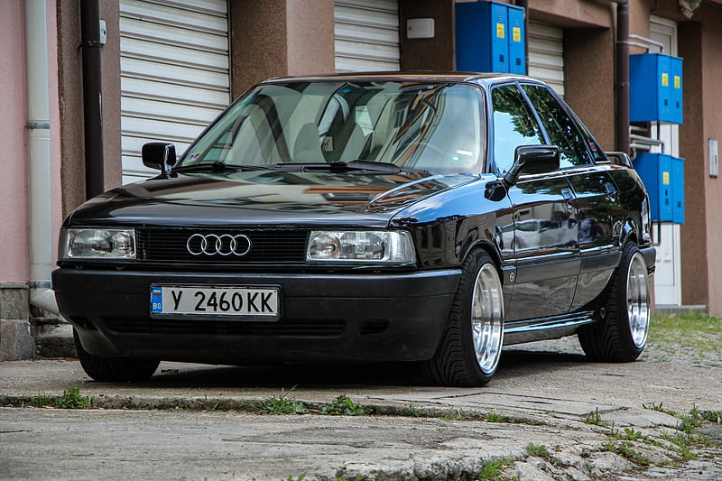 Audi 80 B3 Stance, b3, stance, deepdish, audi, tuning, audi80, audib3, yambol, bulgaria, HD wallpaper