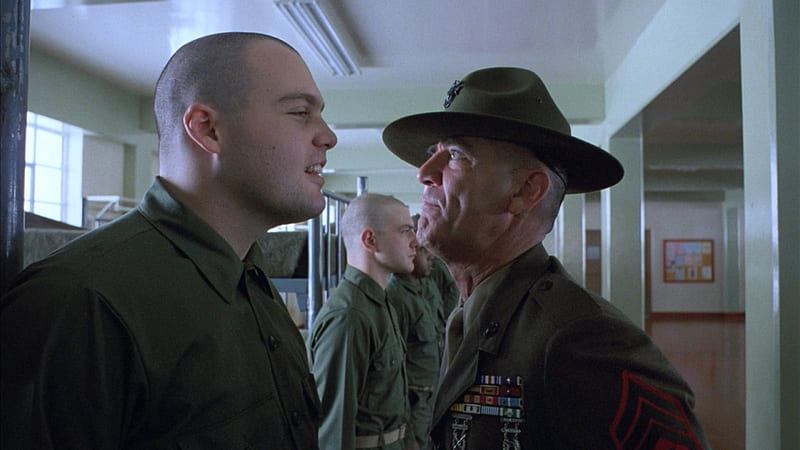 Did Your Parents Have Any Children That Lived?, r lee ermey, private joker, gunnery sergeant hartman, full metal jacket, HD wallpaper