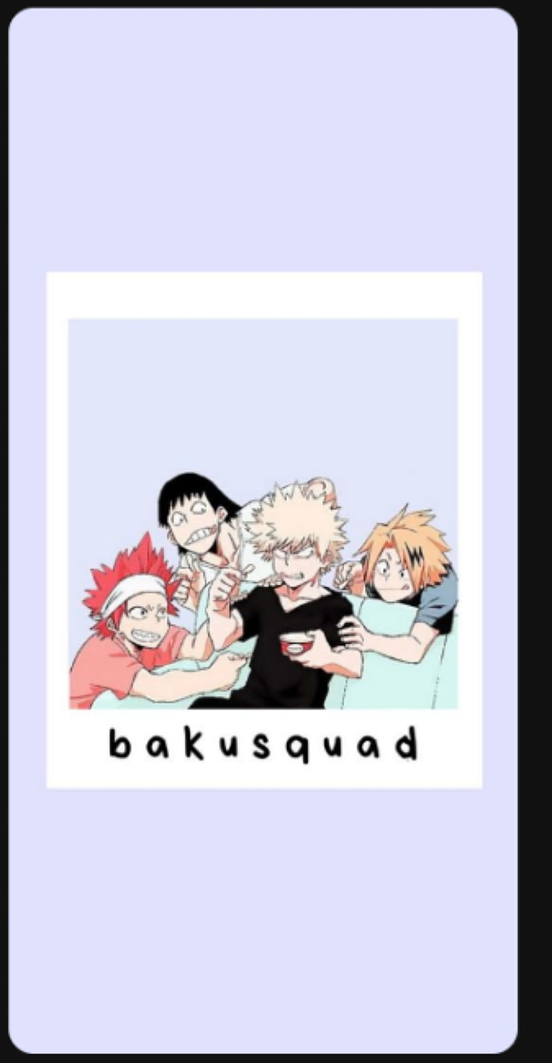 Bakusquad, Bakugo, Mha, Fondo De Pantalla De Teléfono HD | Peakpx