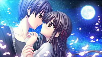 Wallpaper girl, love, kiss, anime, pair, bath, guy for mobile and desktop,  section прочее, resolution 2300x1500 - download