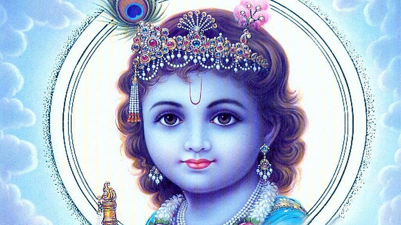 Beautiful Baby Krishna Krishna, HD wallpaper | Peakpx