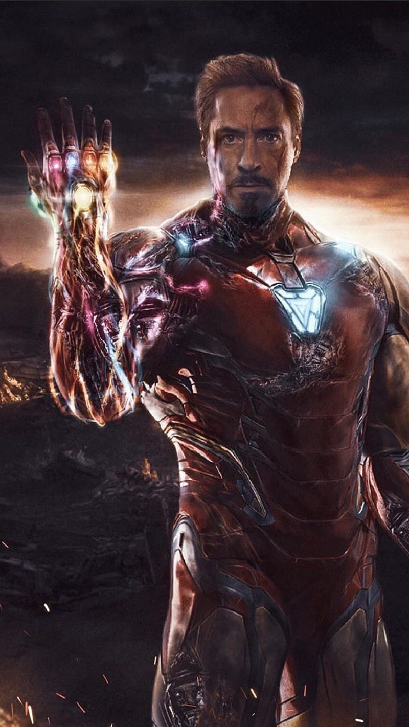 Iron Man Endgame, avengers, endgame, iron man, marvel, nano gauntlet,  onlymarvel, HD phone wallpaper | Peakpx