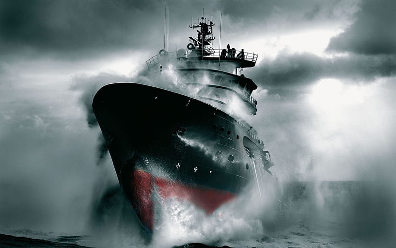 Seaman, tug boat, HD wallpaper | Peakpx