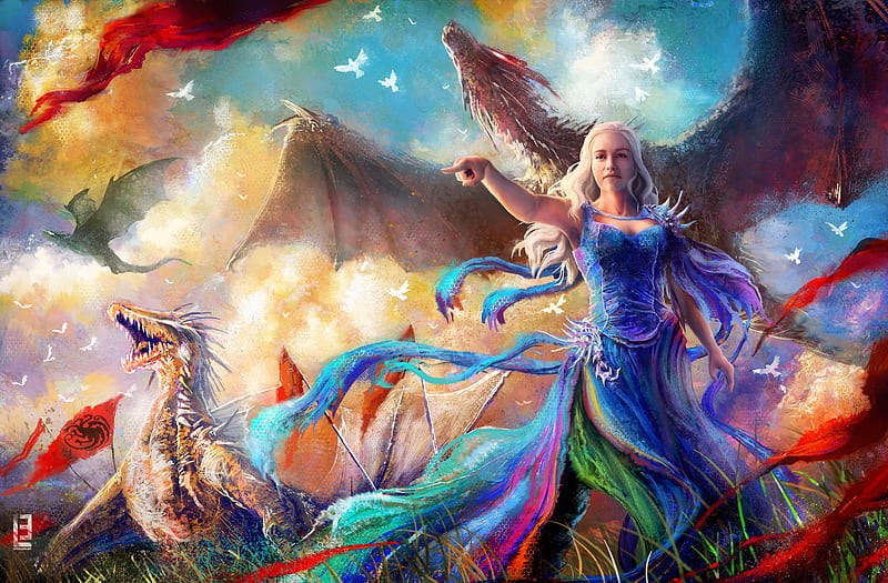 Game Of Thrones Fan Art, game-of-thrones, tv-shows, artist, artwork, digital-art, artstation, HD wallpaper