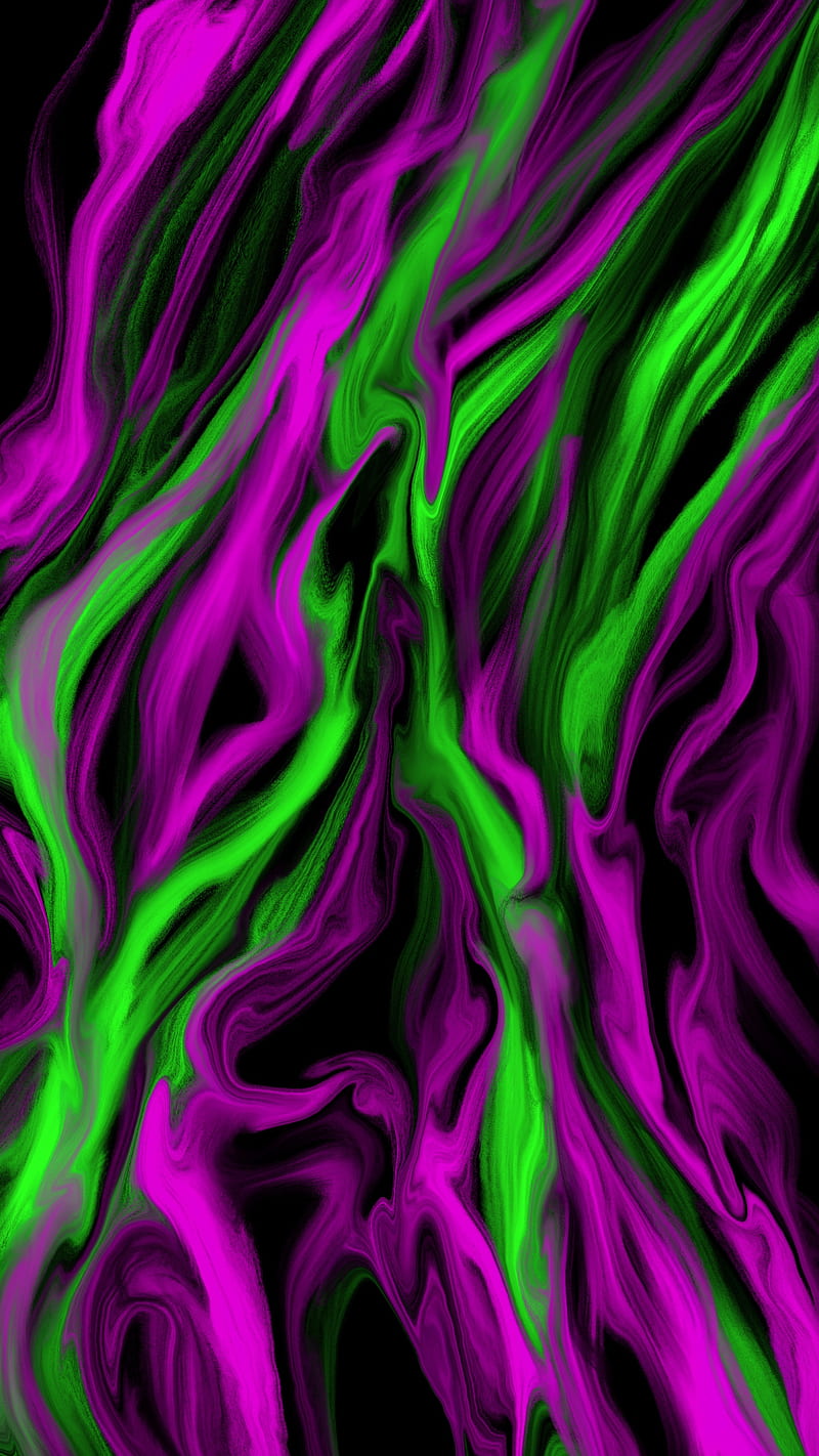 Lava intense 2 abstract, black, cool, green, liquid, pattern, purple,  texture, HD phone wallpaper | Peakpx