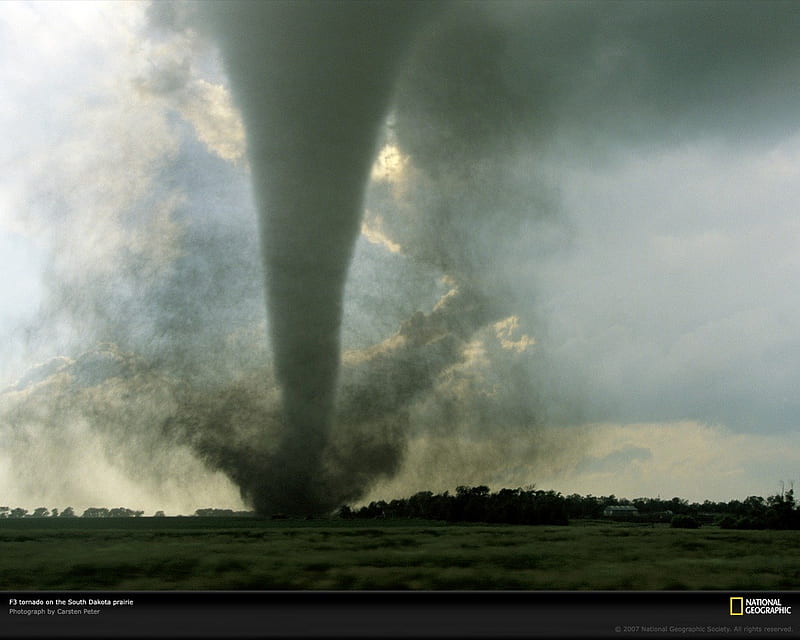 The Very Bad South Dakota Tornado, Weather, SD, Spring, Bad, HD wallpaper