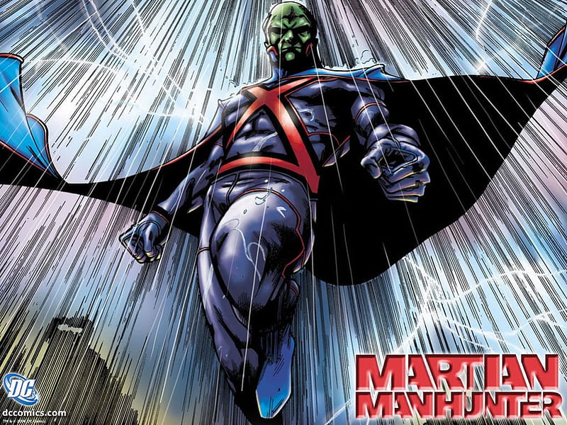 Martian Manhunter, DC Comics, Comics, Superheroes, HD wallpaper