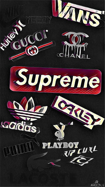 SupremeLogo, supreme, hypebeast, louis vuitton, kidd keo, duki, fresh, xxl,  diamonds, HD phone wallpaper