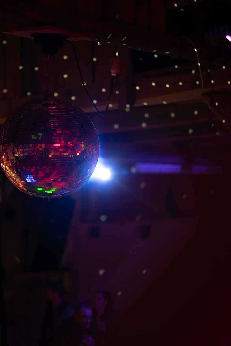 disco ball, light, shine, sphere, mirror, HD phone wallpaper