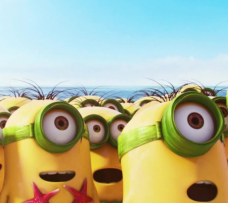 Minions 2015, animation, colourful, comedy, entertainment, funny, hollywoo, HD wallpaper