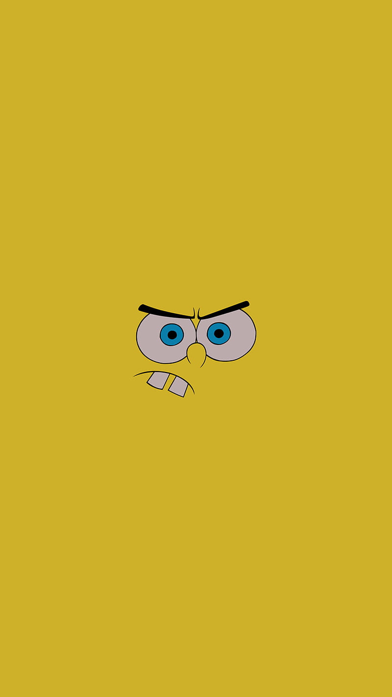 SpongeBob, 2017, flat, funny, yellow, HD phone wallpaper | Peakpx