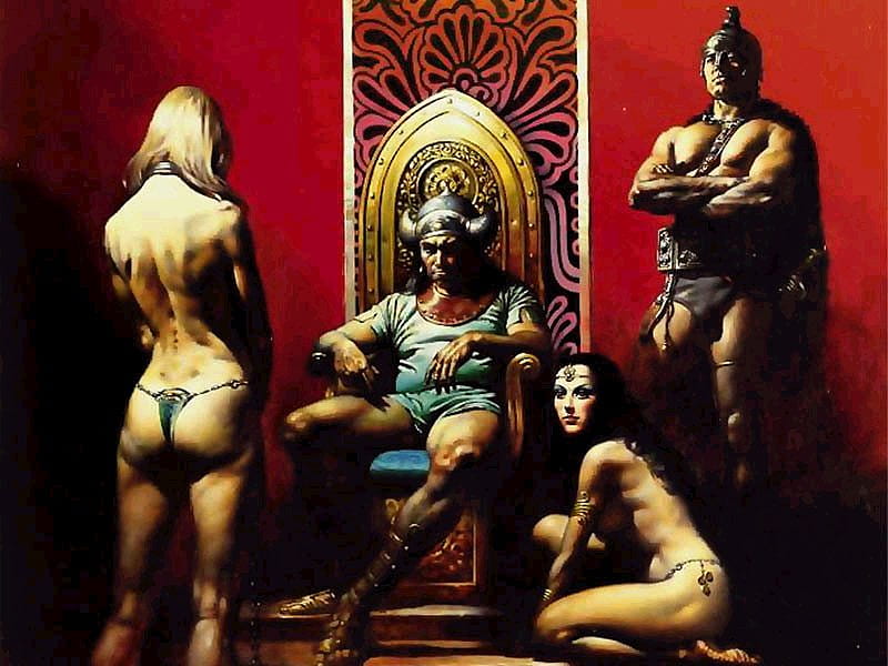 assassin for gor 1976, art, fantasy, fiction, HD wallpaper