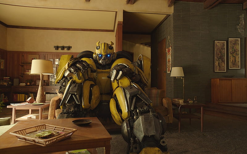 Bumblebee, 2018, superhero, Transformers, robot, HD wallpaper
