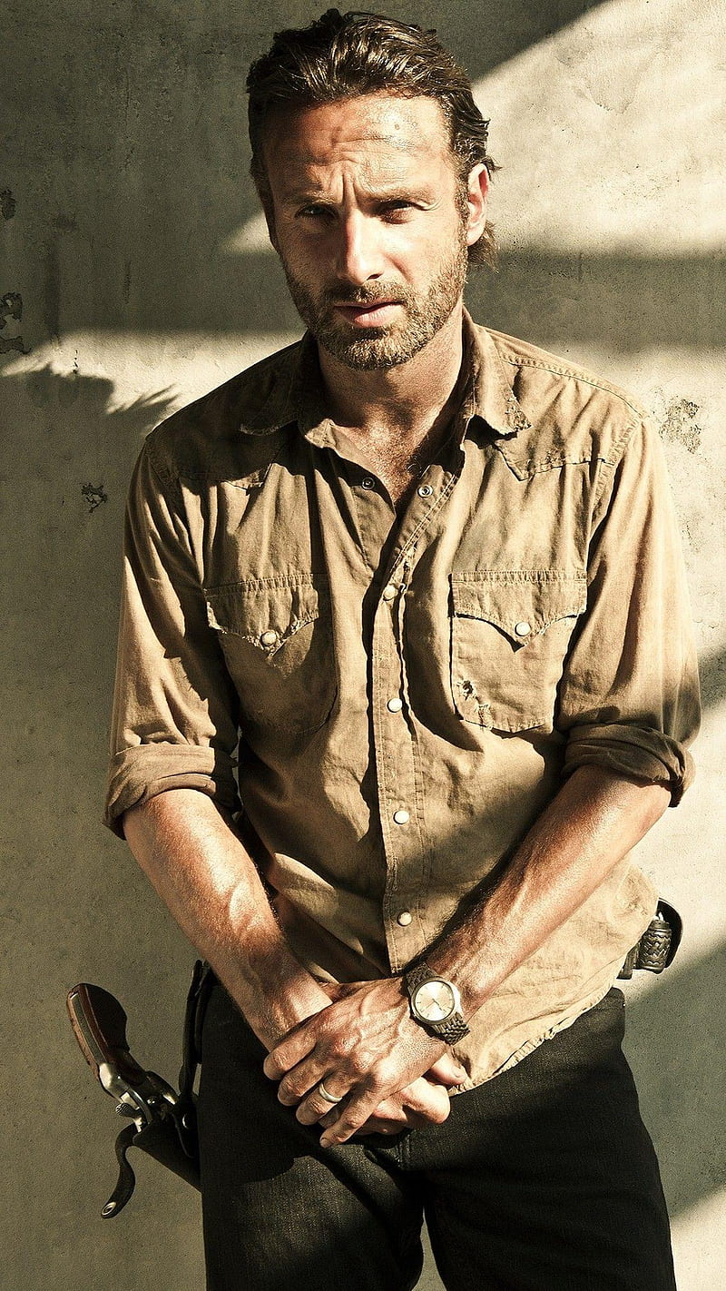 The Walking Dead Andrew Lincoln, HD phone wallpaper